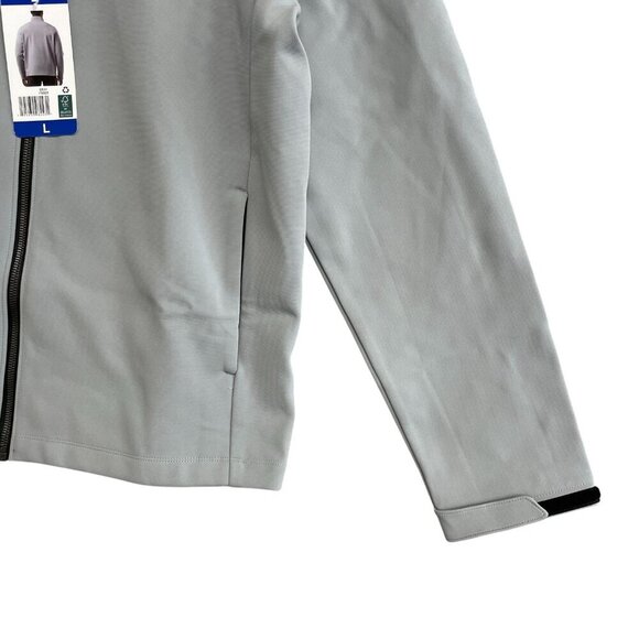 NEW 32 Degrees Heat Men's Size L Gray Zip-Up Windbreaker Jacket - Picture 9 of 10